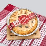 Pastel de manzana sin azúcar